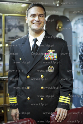 Zatoka Gdanska. Okret Marynarki Wojennej USA, USS RAMAGE...