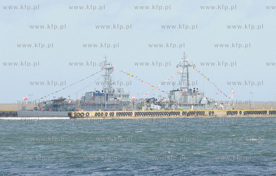 Z okazji 40 lecia utworzenia 3 Flotylii na okretach...