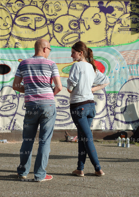 Pierwsze urodziny Galerii Warzywniak mieszczacej sie...