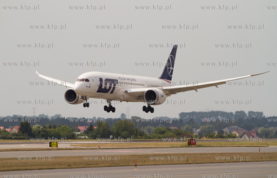 Port Lotniczy Gdansk. Boeing 787-800 Dreamliner Polskich...