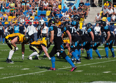 Gdynia. Stadion Miejski. Futbolisci Seahawks znow mistrzami...