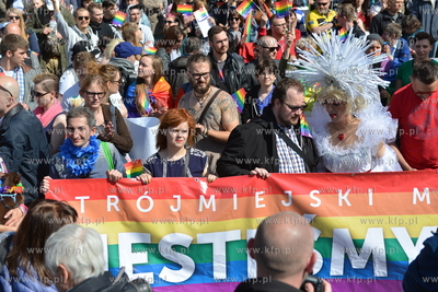 Gdansk I Trojmiejski Marsz Rownosci organizowany przez...