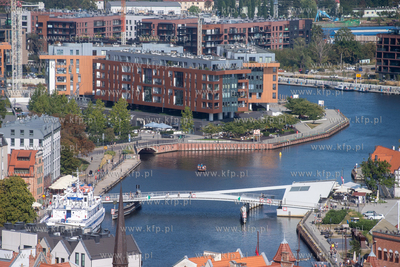 Gdańsk widziany z wieży mariackiej. 03.09.2024. Fot....