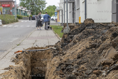 Wymiana instalacji przepływowej gazu na ulicy Niepodległości...