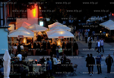 Sopot. ul. Bohaterow Monte Cassino popularny Monciak...