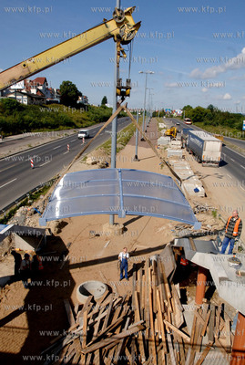 Budowa przystanku tramwajowego na ul. Armii Krajowej...