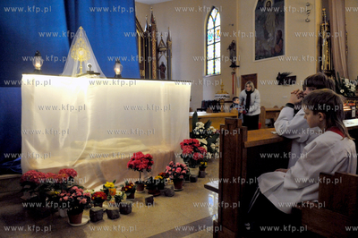 Wielkanoc. Wielka Sobota. Grob Panski w kosciele sw....