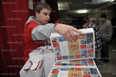 Uroczysta inauguracja Encyklopedii Gdańskiej. We foyer...