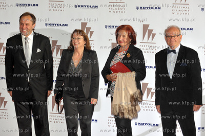 Gala wreczenia nagrod 39 Festiwalu Filmowego w Gdyni....