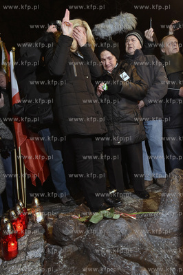 Uroczystości odsłonięcia pomnika Antoniego Browarczyka...