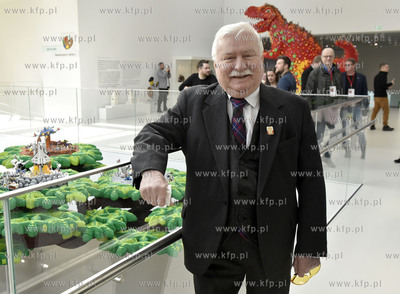 Wizyta Lecha Wałęsy w Billund w Danii. Były prezydent...