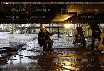 Stocznia Gdynia S.A. 18.03.2009 fot. Krzysztof Mystkowski...