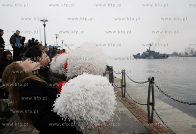 Gdansk. Okrety - ORP Metalowiec, ORP Rolnik i ORP Orkan...