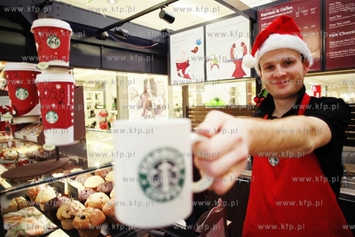 Gdańsk. Otwarcie kawiarni Starbucks w Galerii Baltyckiej.
06.12.2011
fot....