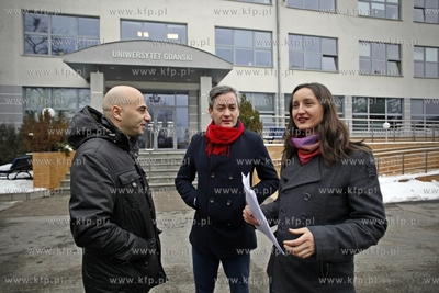 Rektorat Uniwersytetu Gdanskiego przy ul. Bazynskiego...