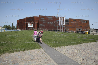 Budowa Europejskiego Centrum Solidarnosci w Gdansku....