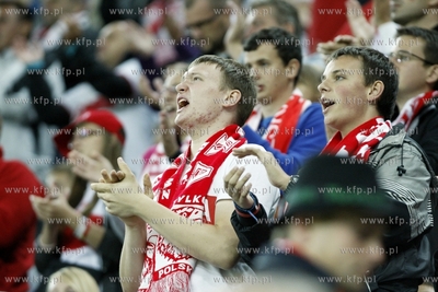 Gdansk. PGE Arena. Mecz towarzyski Polska- Dania. Nz....