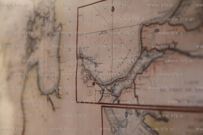 Mapa Bałtyku z 1785 roku, przekazana do zbiorow Domu...