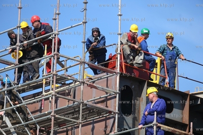 Stocznia Remontowa Shipbuilding SA w Gdansku. Chrzest...
