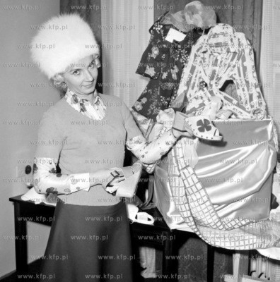 Ubrania produkowane prze jedna z firm na Pomorzu. ...