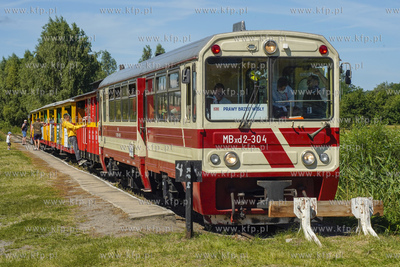 Sztutowo. Jedna z atrakcji turystycznych Żuław. Kolej...