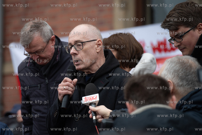 Protest Nie dla nielegalnej imigracji zorganizowany...