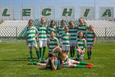 Drużyna piłkarek Biało-Zielone Lechia Gdańsk. 12.05.2018...