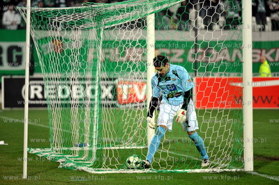 Gdansk. XXII kolejka Ekstraklasy pilki noznej Lechia...