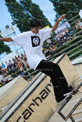 Gdansk. Plac Zebran Ludowych. Baltic Games, festiwal...