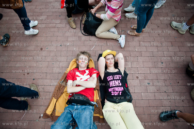 Gdansk. Fanzone - Strefa Kibica. Relacja meczu Mistrzostw...