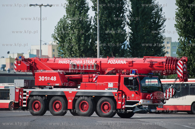 Gdansk. Teren bazy autobusowej ZKM przy ul. Hallera....