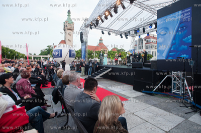 Sopot. Scena na Placu Zdrojowym. Uroczyste Otwarcie...