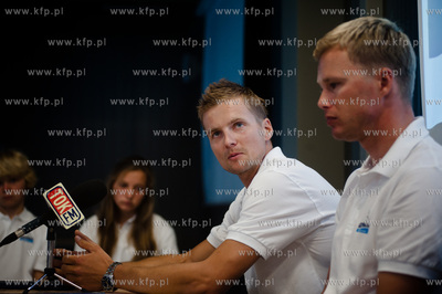 Gdynia. Infobox. Konferencja prasowa prezentujaca Gdynski...