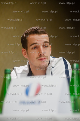 Gdansk. Hotel Mercure. Konferencja prasowa poprzedzajaca...