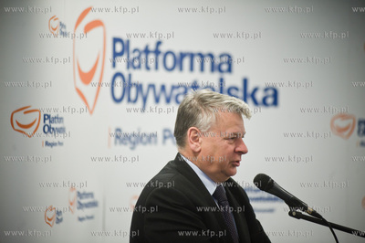 Gdansk. Manhattan. Wybory przewodniczacego Platformy...