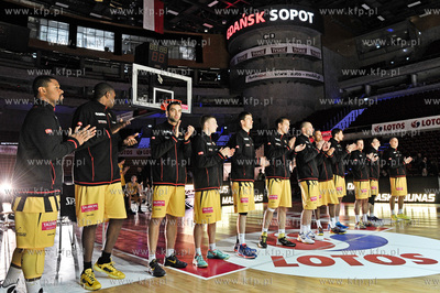 Sopot. Ergo Arena. Mecz sparfingowy Trefl Sopot - Asseco...