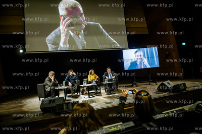 Gdansk. Europejskie Centrum Solidarnosci. Otwarta debata...