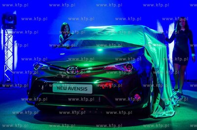 Gdansk. Salon Toyoty Carter. Prezentacja nowej Toyoty...
