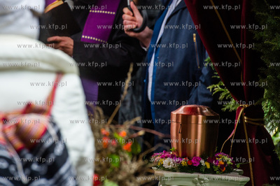 Gdansk. Cmentarz Lostowicki. Pogrzeb Magdy Kunickiej...