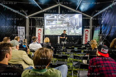 Gdynia. Park Rady Europy. 41 Festiwal Filmowy w Gdyni....