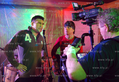 Rumia. W hotelu Faltom Dariusz Michalczewski kreci...