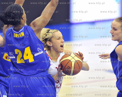 Hala Wisly w Krakowie. Ford Germaz Ekstraklasa. Koszykarki...