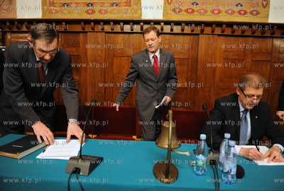 Sopot. I Sesja nowo wybranej Rady Miasta. Wybory przewodniczacego...