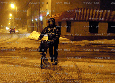 Ustka
Gwaltowna sniezyca przesla we wtorek wieczorem...