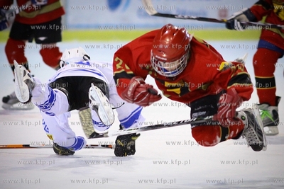 Gdansk. Hala OLIVIA. XIII Miedzynarodowy turniej hokeja...