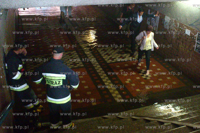 Dwukrotnie wielkie nwalnice nawiedzily Wejherowo. Ulewa...