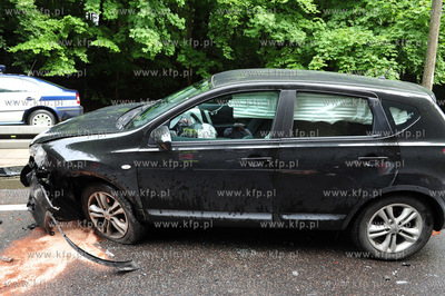 Sopot, ul. Malczewskiego. Wypadek drogowy. Kierowca...