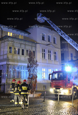 Sopot ul. Haffnera 4. Ok godz 17 straz pozarna otrzymala...