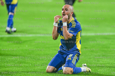 1. Liga. Arka Gdynia 1:1 Znicz Pruszków n/z Tornike...