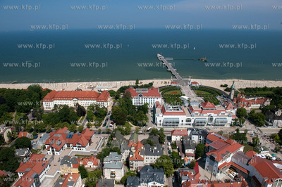 Sopot z lotu ptaka. 28.06.2009 fot. Kacper Kowalski...